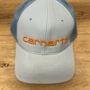 Carhartt trucker hat.